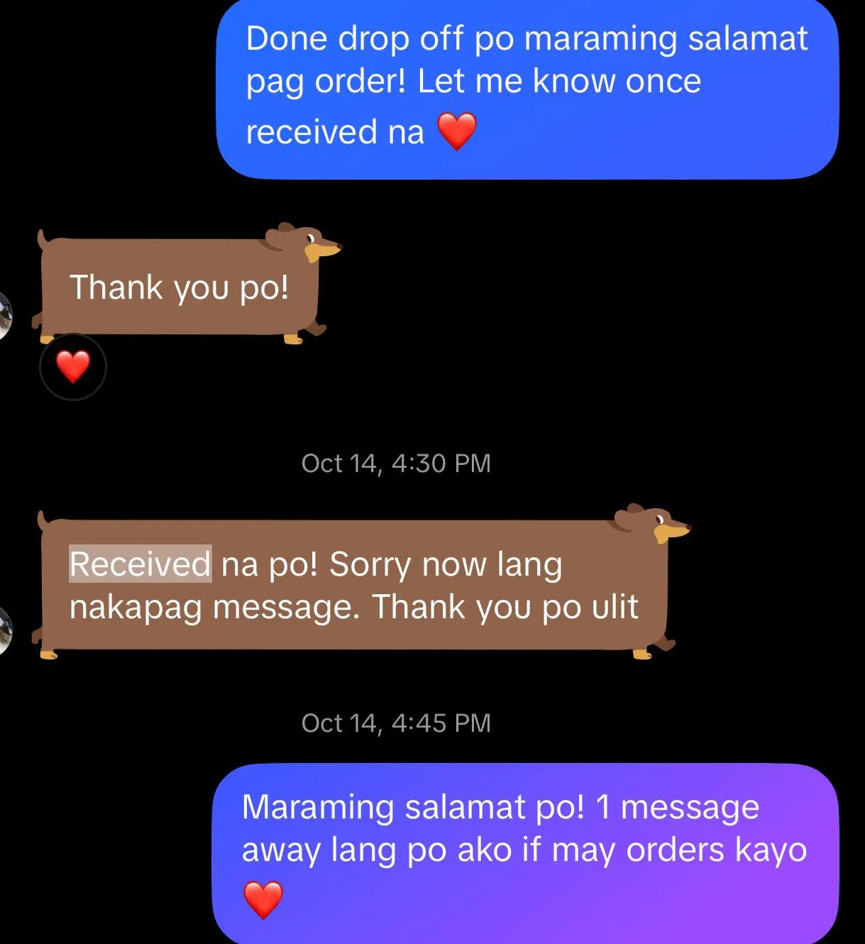 Customer feedback 7